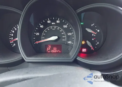 2016 Kia Rio Lx z USA, uszkodzony, nr VIN KNADM4A37G6585914